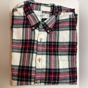 Abercrombie & Fitch Men’s Plaid Cotton Flannel, size M. Like new.